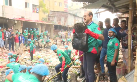 মিরপুরের প্যারিস খালের জায়গা উদ্ধারে নামেন-ঢাকা উত্তর সিটির মেয়র