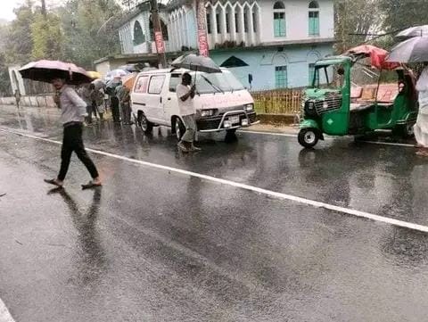 নীলফামারীতে সিএনজি ও পিকআপ এর  সংঘর্ষে  ২ নিহত আহত ১