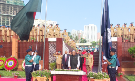 বঙ্গবন্ধুর ডাকে সাড়া দিয়েই ২৫ রাতে রাজারবাগ পুলিশ লাইনসে প্রতিরোধ গড়ে তুলেছিল পুলিশ।-স্বরাষ্ট্রমন্ত্রী